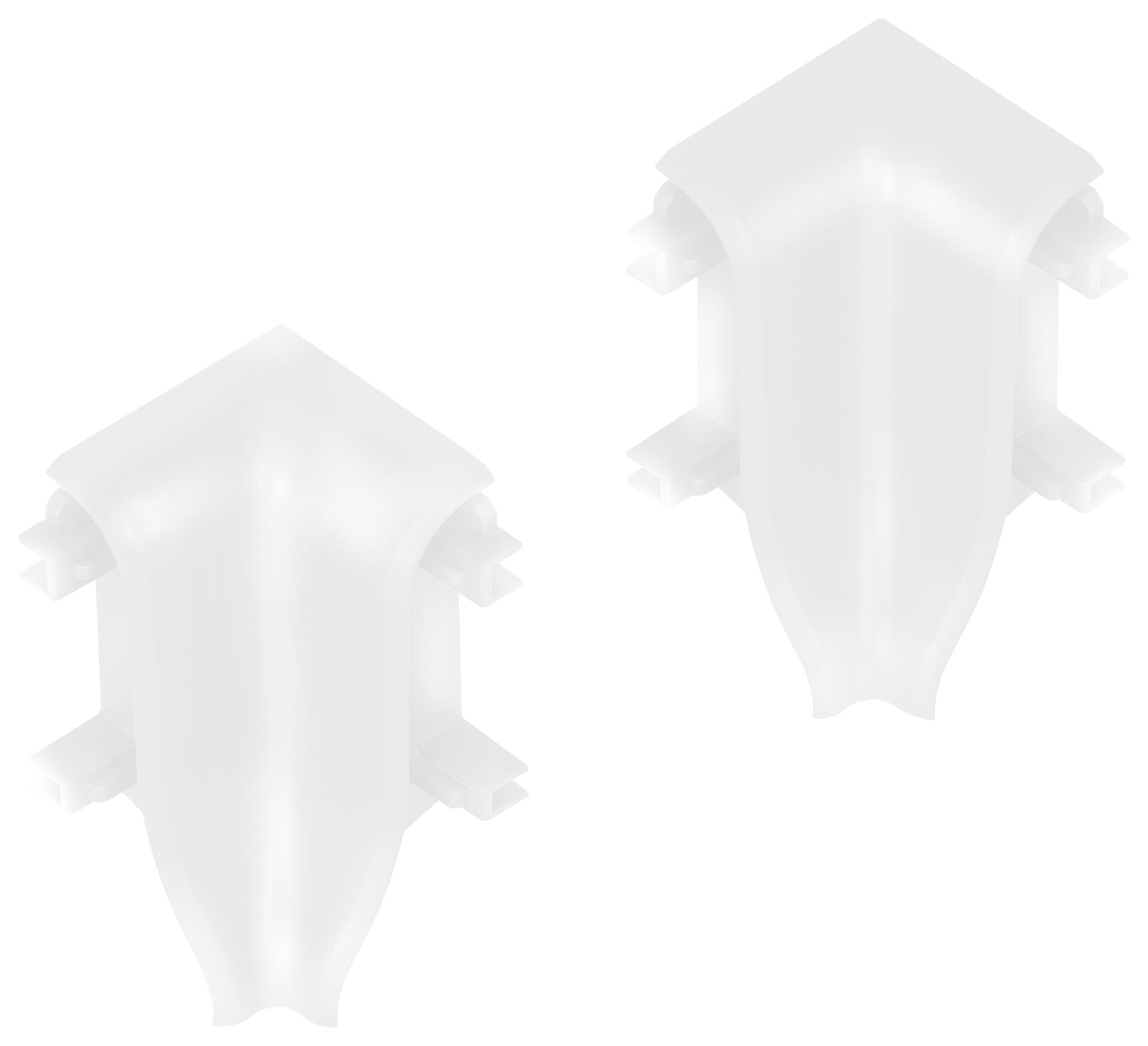 POCOline Innenecke weiß L/B/H: ca. 2,9x2,9x5,12 cm