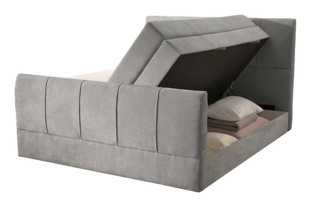 Boxspringbett Harmony grau Liegefläche B/L: ca. 180x200 cm