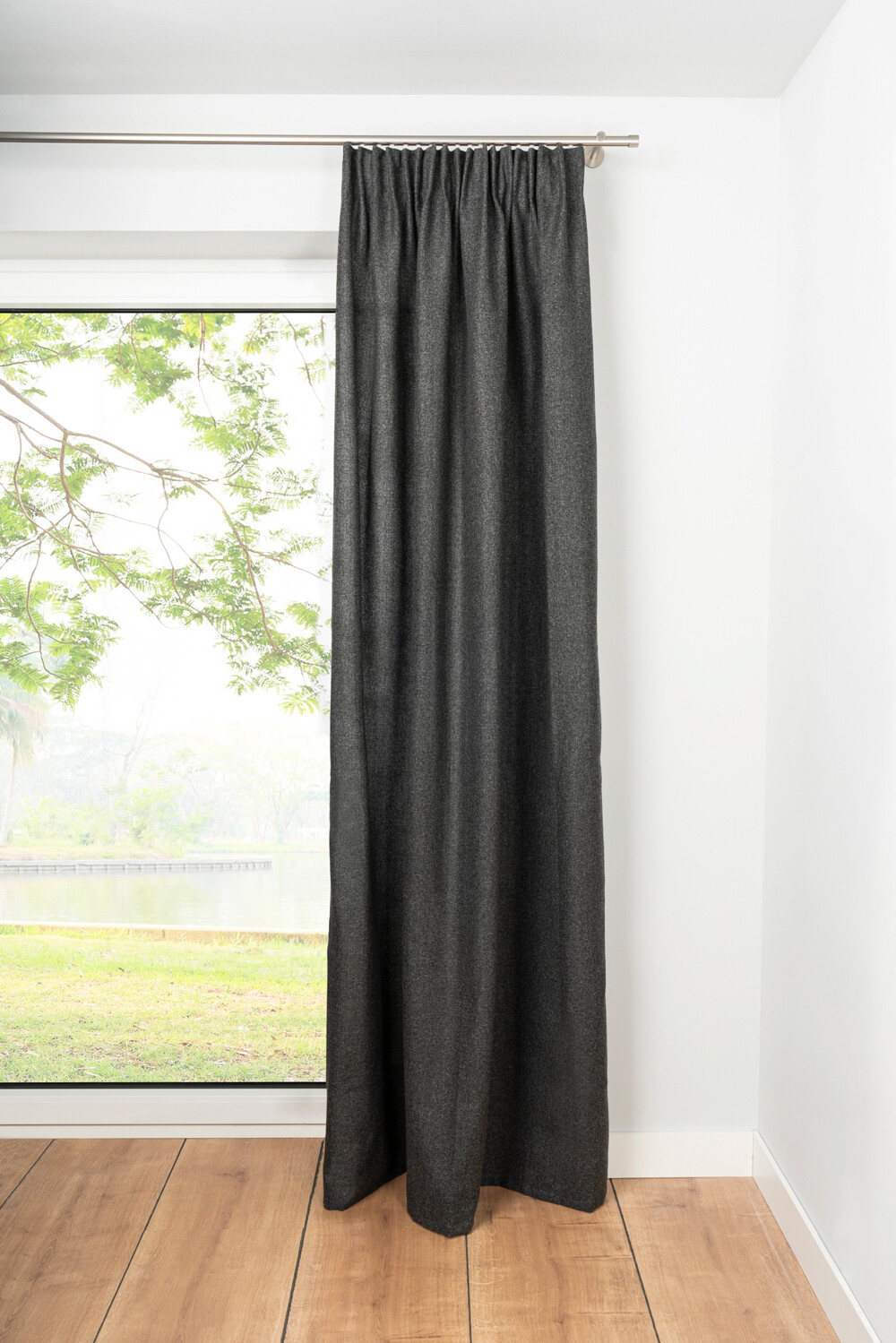 Kombivorhang CHALET anthrazit B/L: ca. 135x300 cm
