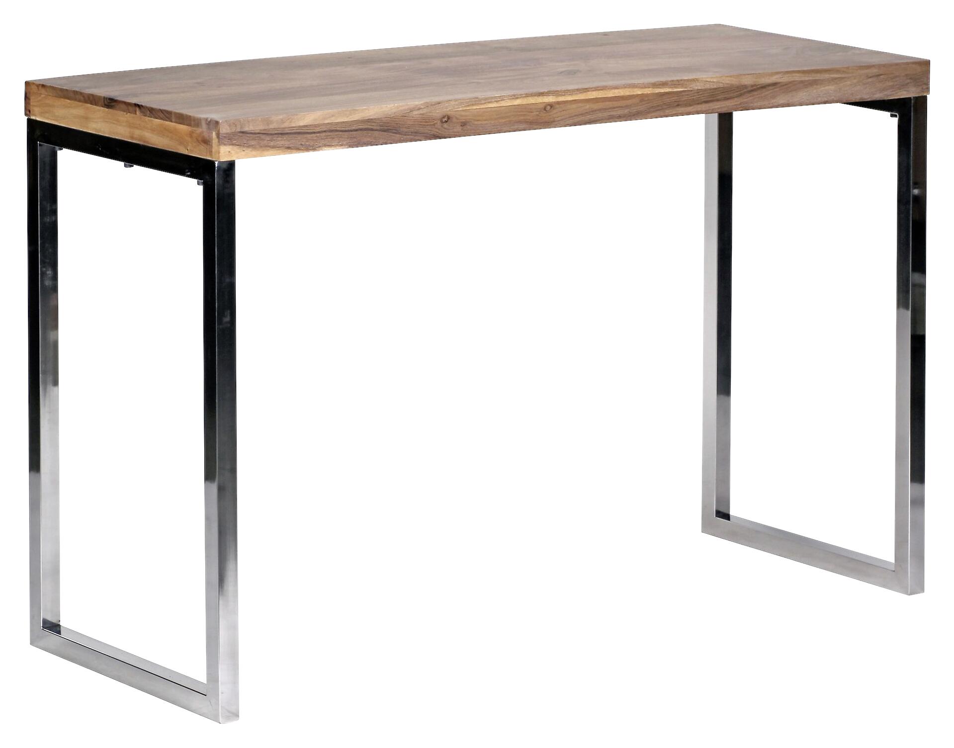 Konsolentisch natur Chrom Akazie Chrom B/H/T: ca. 120x76x45 cm