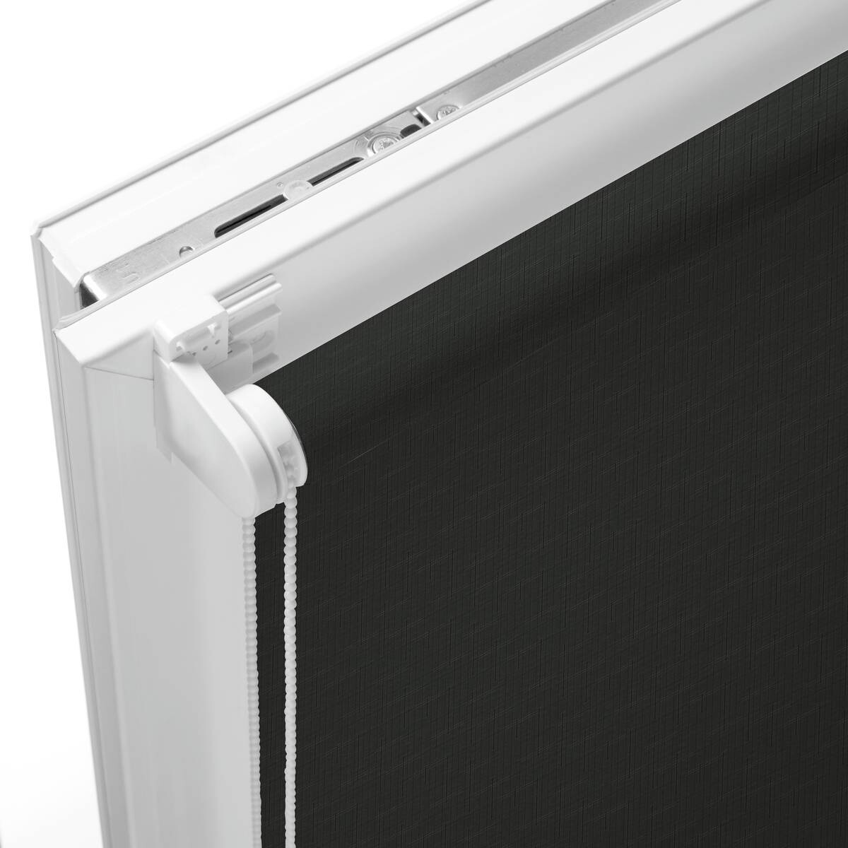 Boviva Rollo Struktur schwarz B/L: ca. 80x210 cm