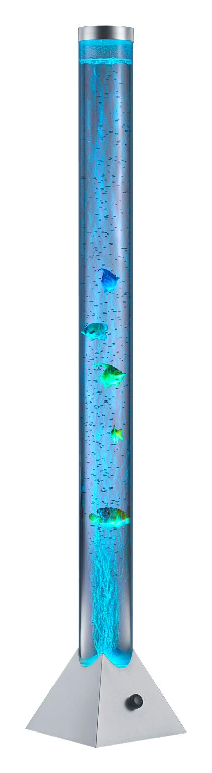 Reality Wassersprudelsäule Motion transparent silber Kunststoff B/H/T/D: ca. 21x130x21x10 cm