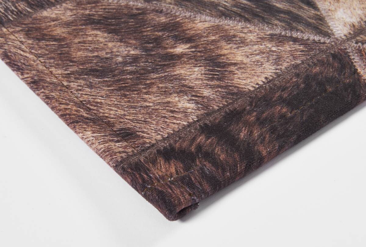 Fellimitat Maverick braun B/L: ca. 120x170 cm