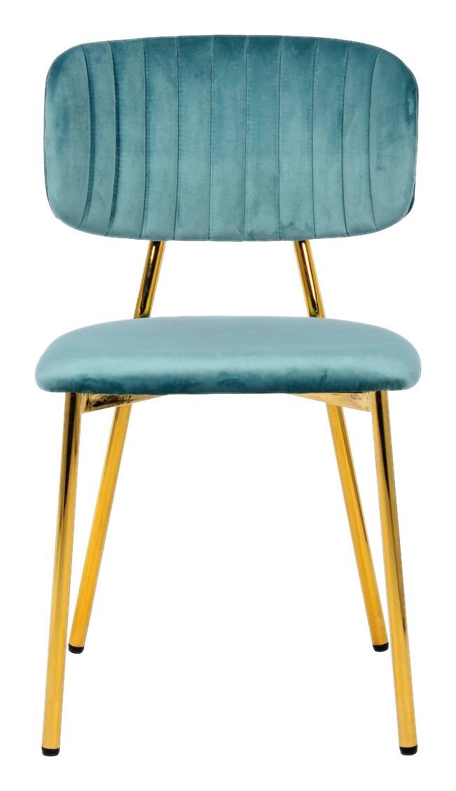 Stuhl Kian 100 2er-Set mint Microfaser B/H/T: ca. 47x80x51 cm