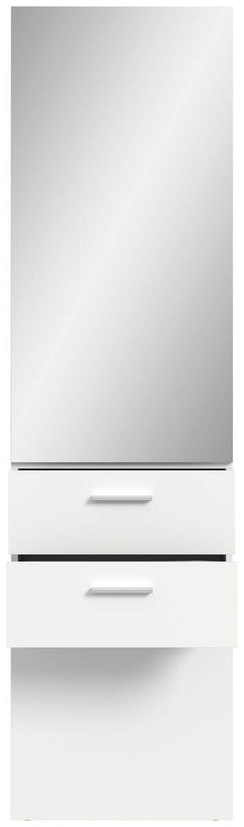 Garderobenpaneel VAGA weiß B/H/T: ca. 52x190x36 cm