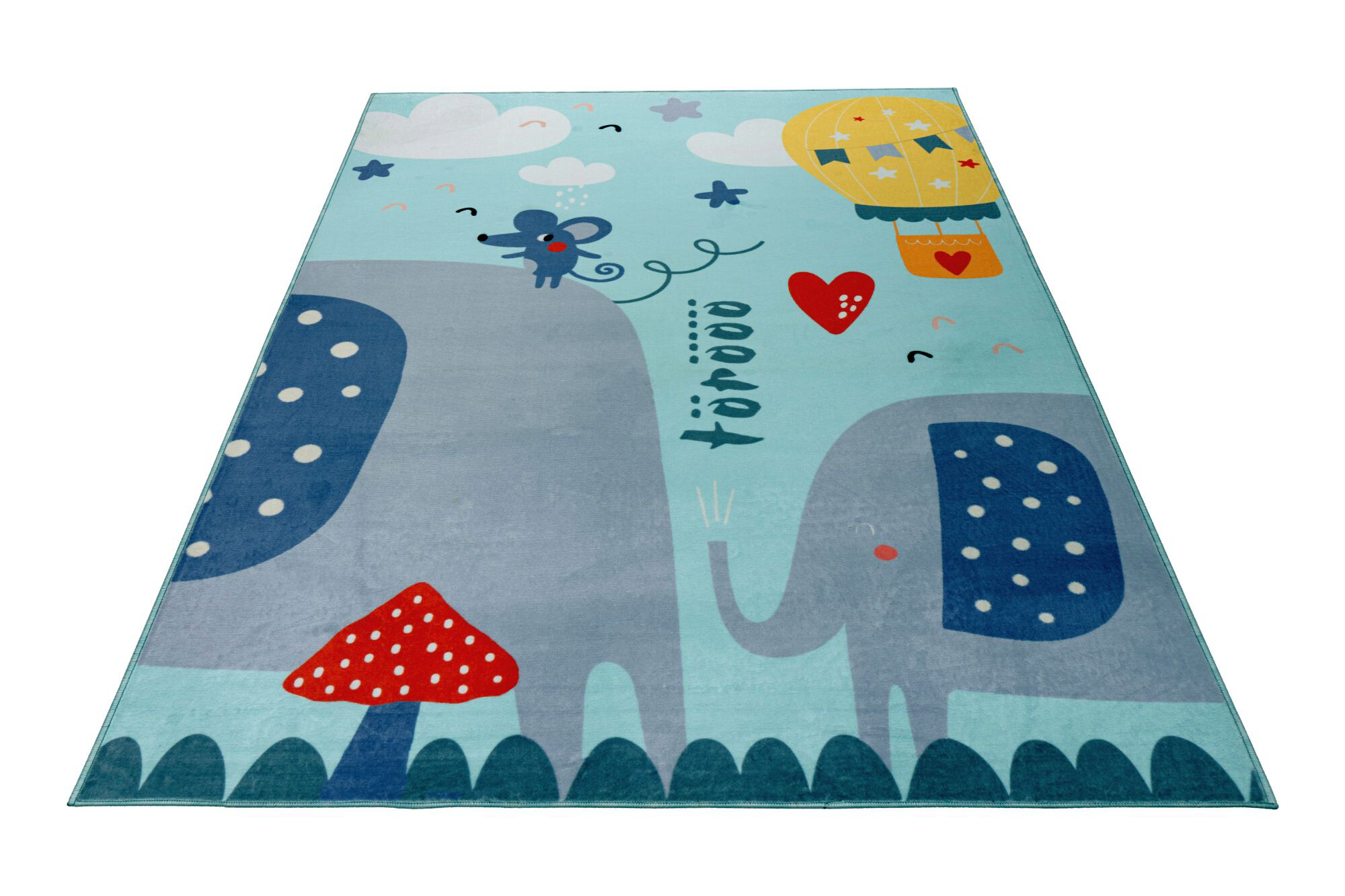 Obsession Teppich Magic Kids ML mehrfarbig B/H/L: ca. 115x11,5x160 cm
