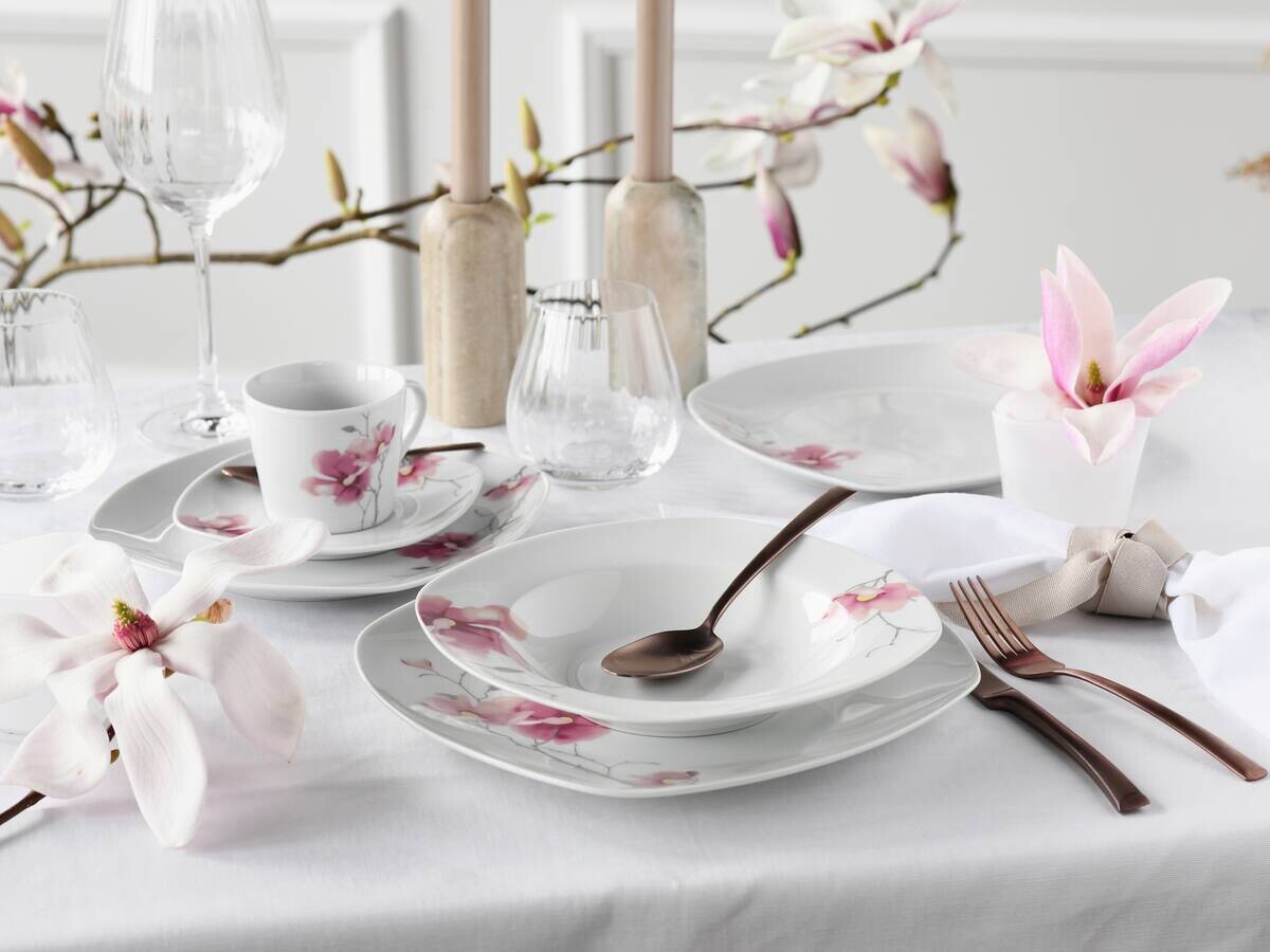 CreaTable Kombiservice Amelie multicolor Porzellan 30 tlg.