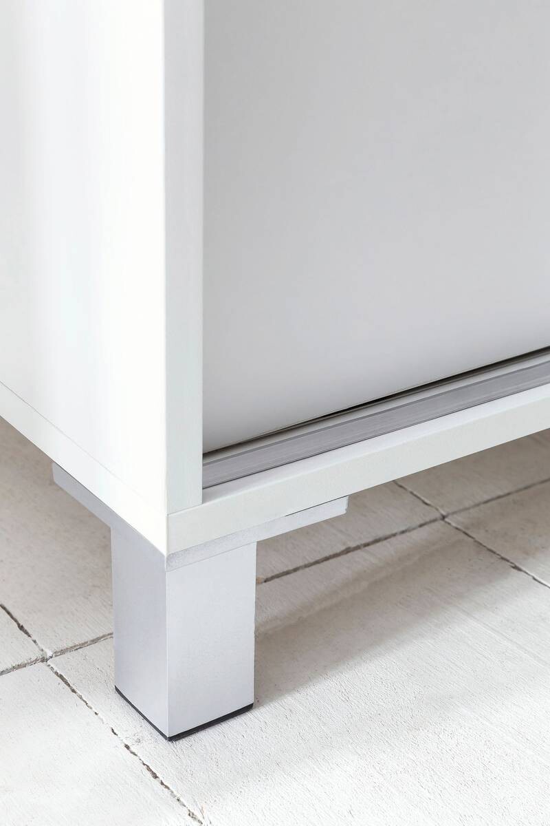 Schuhschrank weiß B/H/T: ca. 100x108x37,5 cm