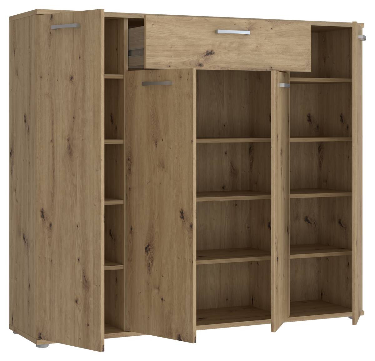 Kommode Eiche Artisan Nachbildung B/H/T: ca. 139x121x35 cm