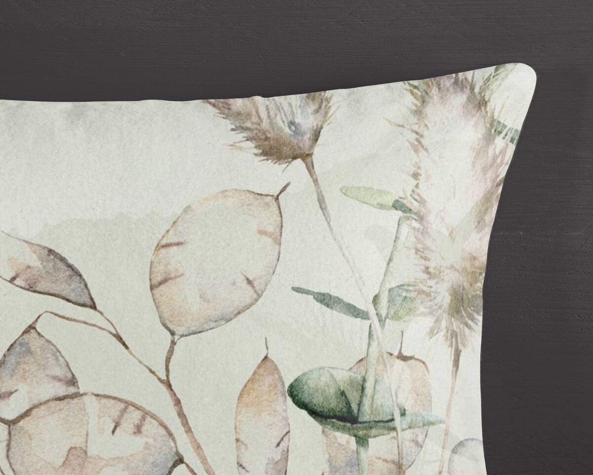 Baumwoll Bettwäsche Marjan Flanell grün Baumwolle B/L: ca. 155x220 cm