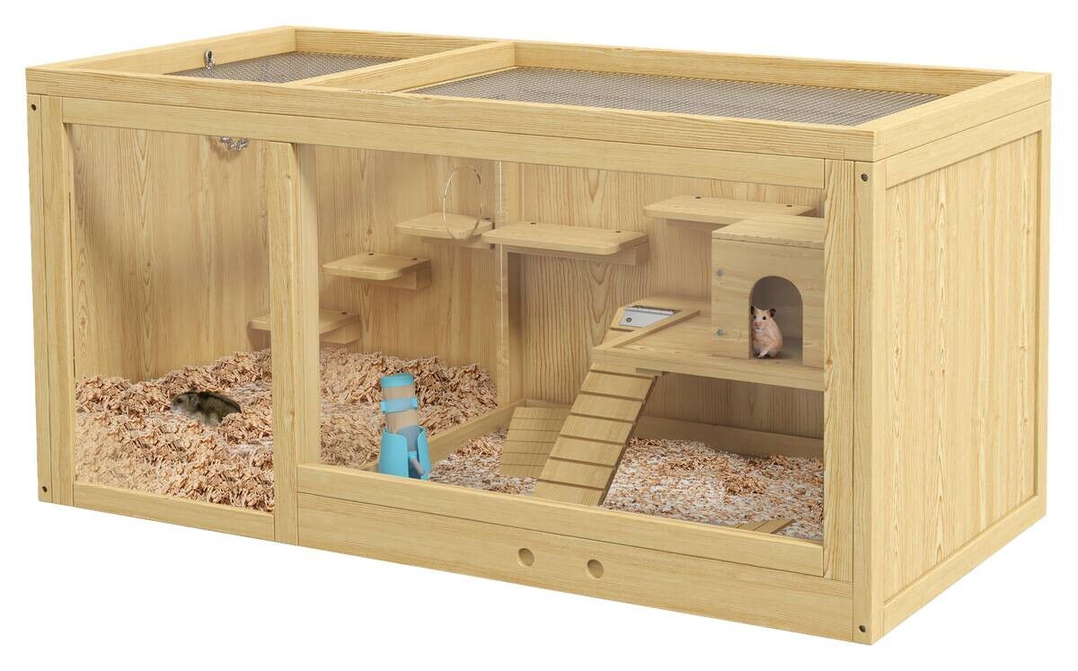 PawHut Tier-Zubehör natur Polypropylen B/H/L: ca. 50x100x50 cm