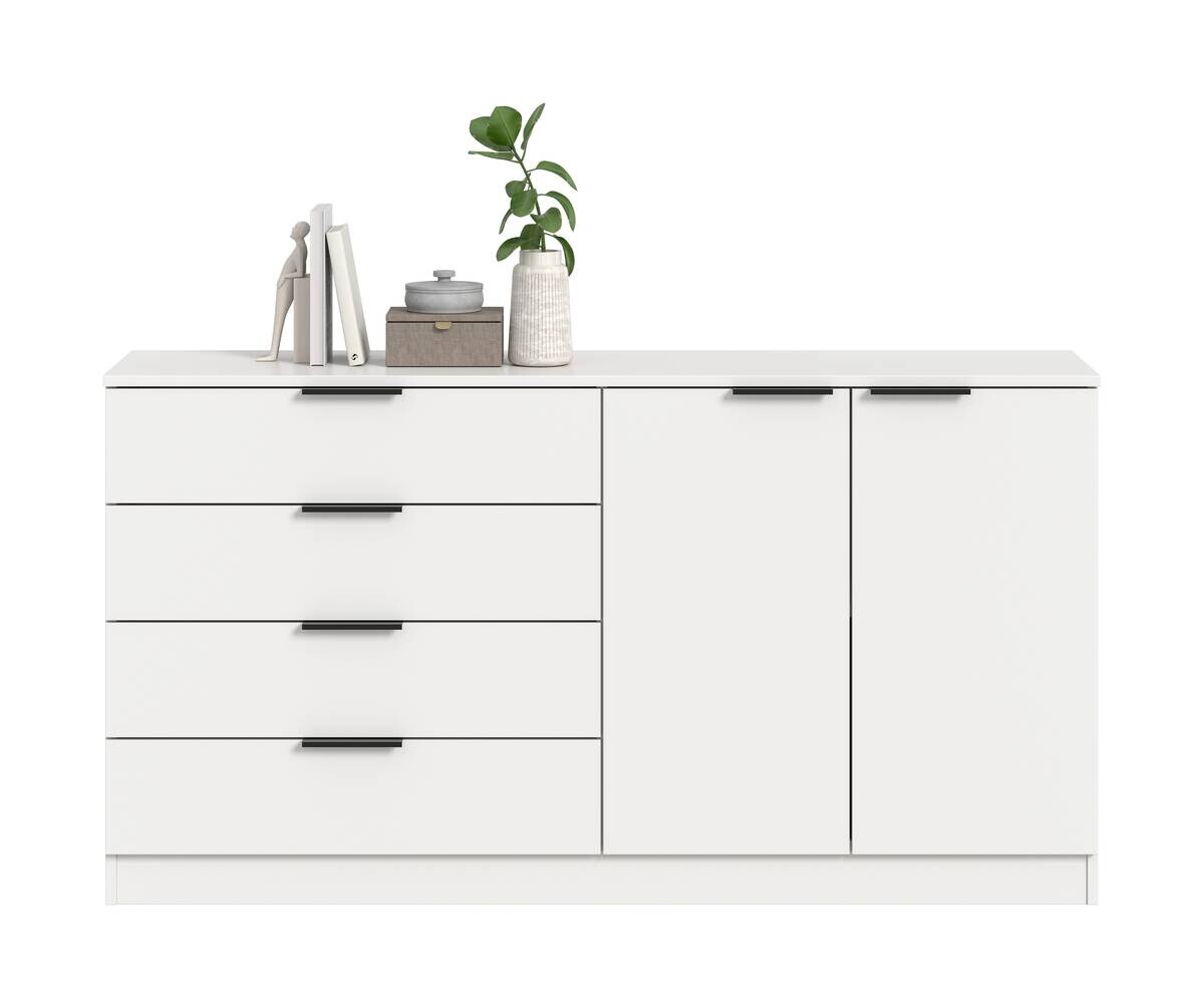 Kommode KOPENHAGEN weiß B/H/T: ca. 148x80x35 cm