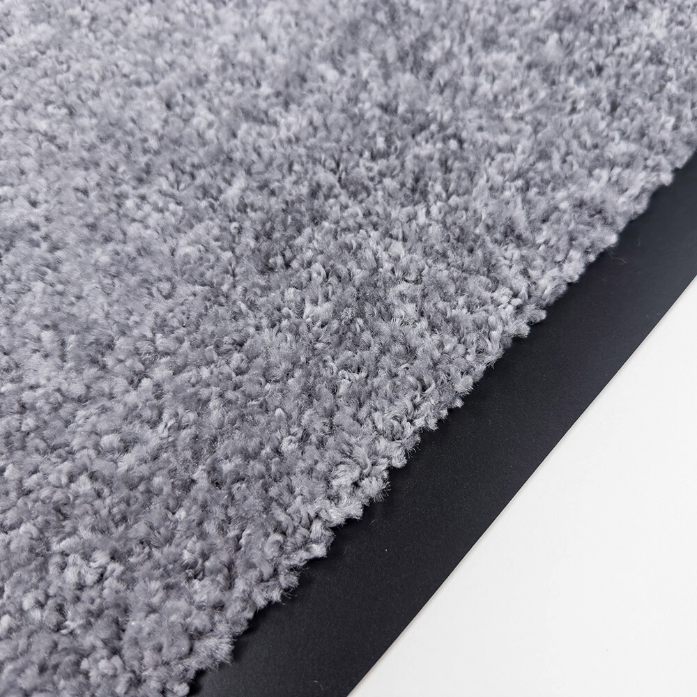 Schmutzfangmatte Teddy Silbergrau B/L: ca. 60x80 cm
