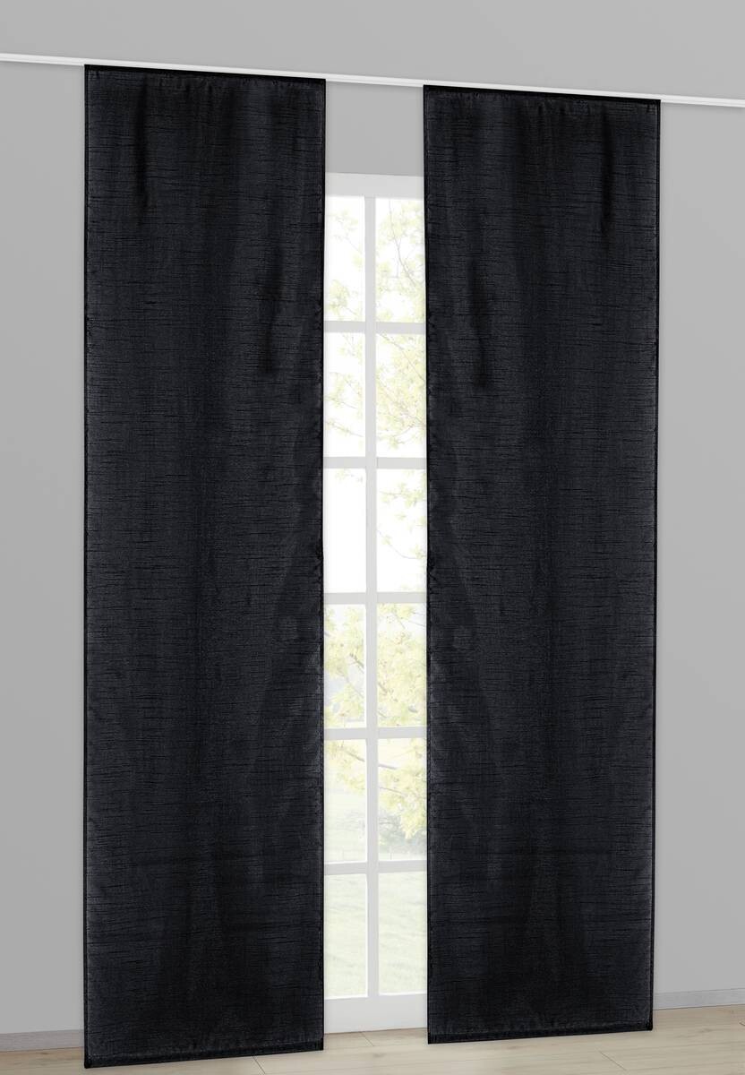 Acus Schiebevorhang Taifun schwarz B/L: ca. 60x245 cm