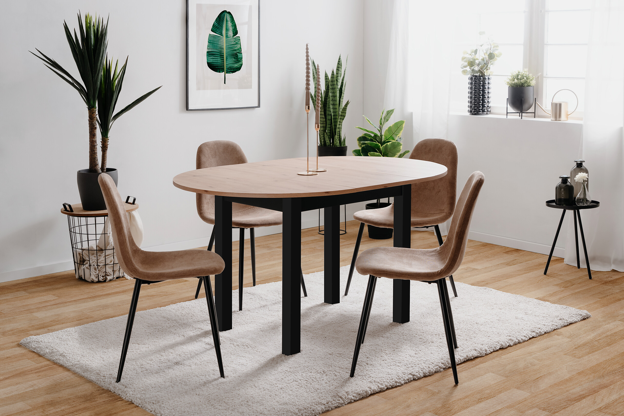 Esstisch Coburg Artisan Oak Nachbildung D: ca. 100 cm