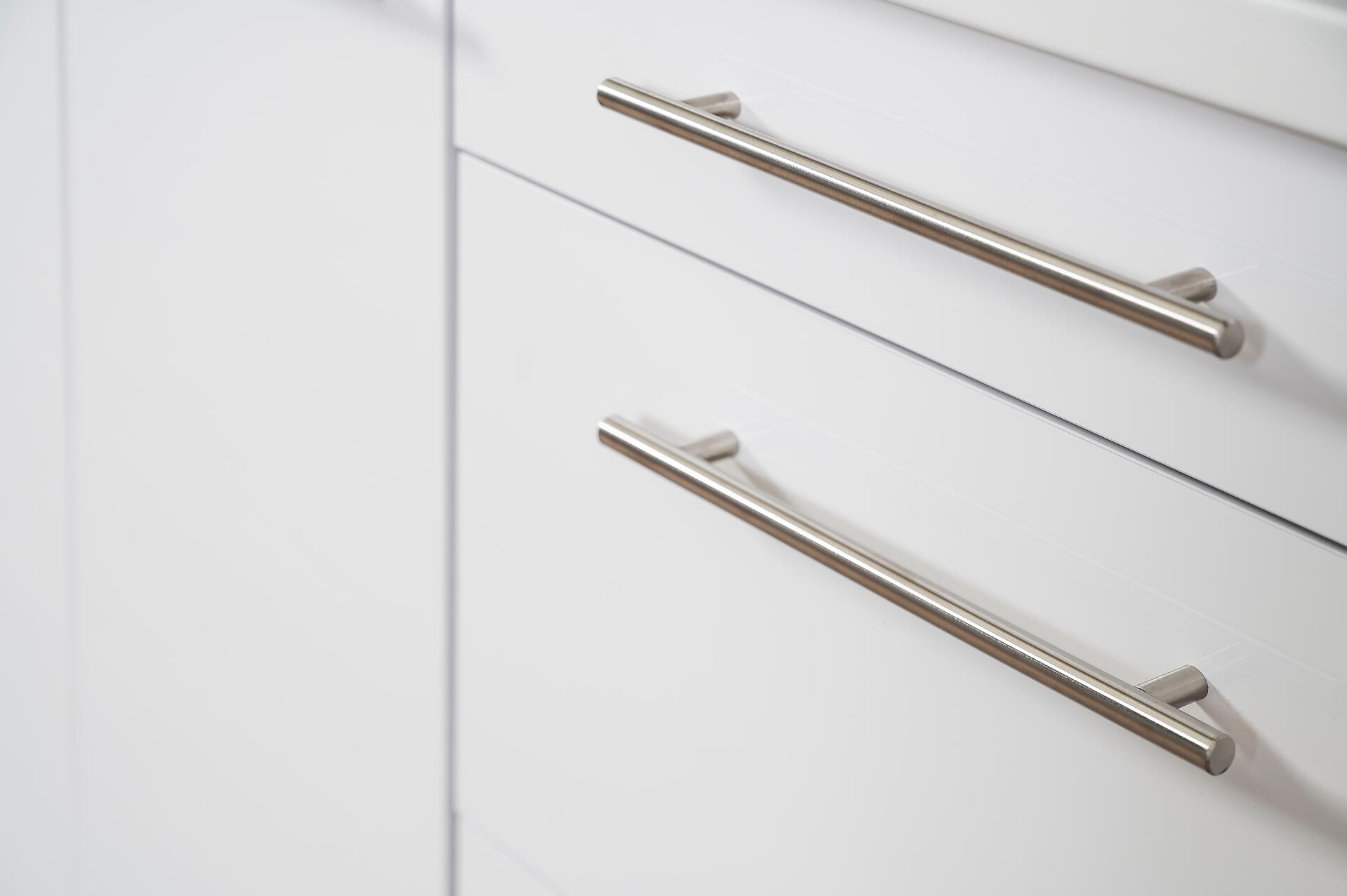 Respekta Küchenblock Amanda weiß Hochglanz B/H/T: ca. 310x200x60 cm