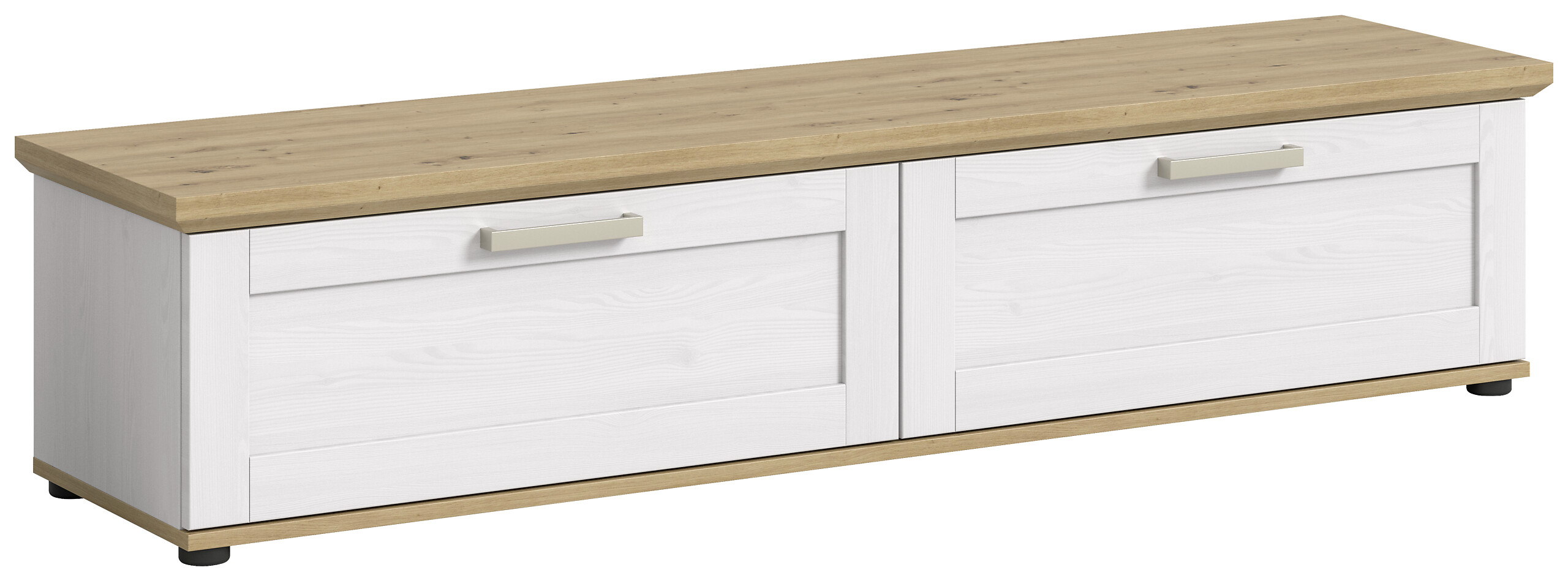 Lowboard VERONA Lärche Nachbildung Eiche Nachbildung B/H/T: ca. 164x37x40 cm Lowboard VERONA Lärche Nachbildung Eiche Nachbildung B/H/T: ca. 164x37x40 cm