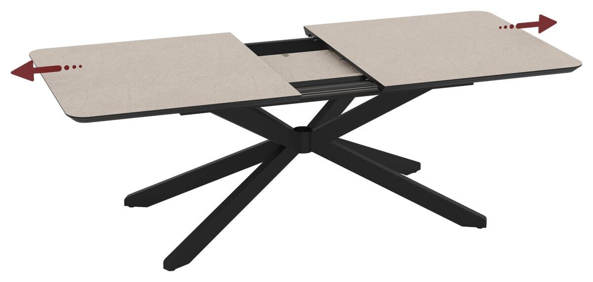 Esstisch Ancona Cashmere B/H/T: ca. 190x75x103 cm