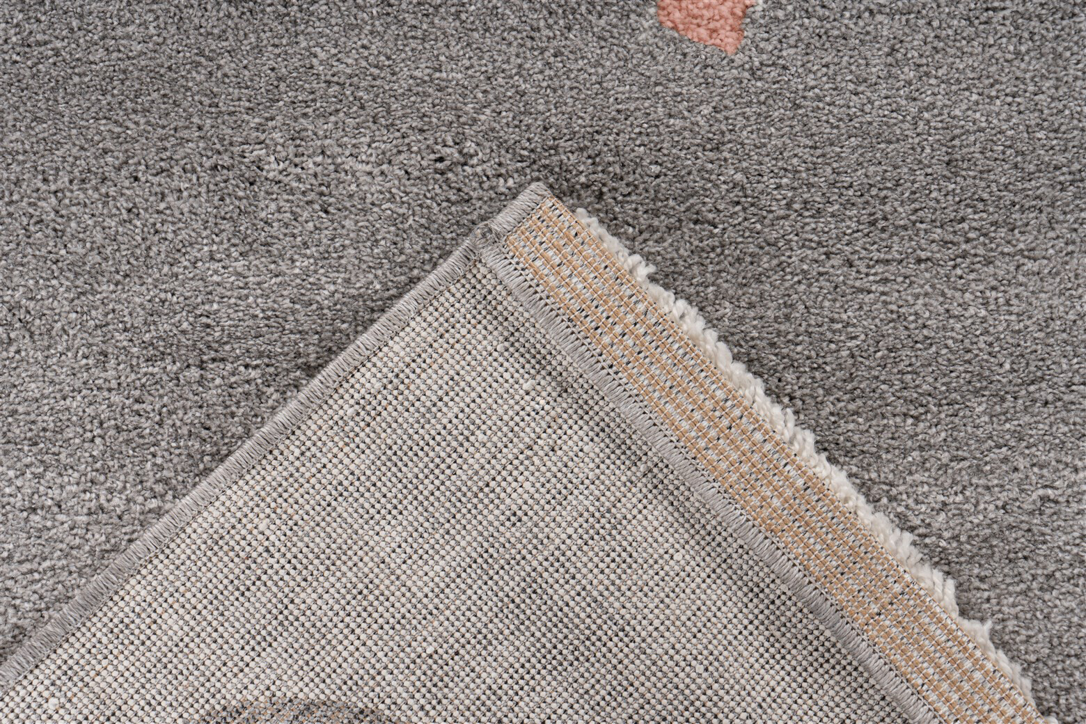 Kayoom Kurzflorteppich Australia - Clermont rosa B/H/L: ca. 80x1,6x150 cm