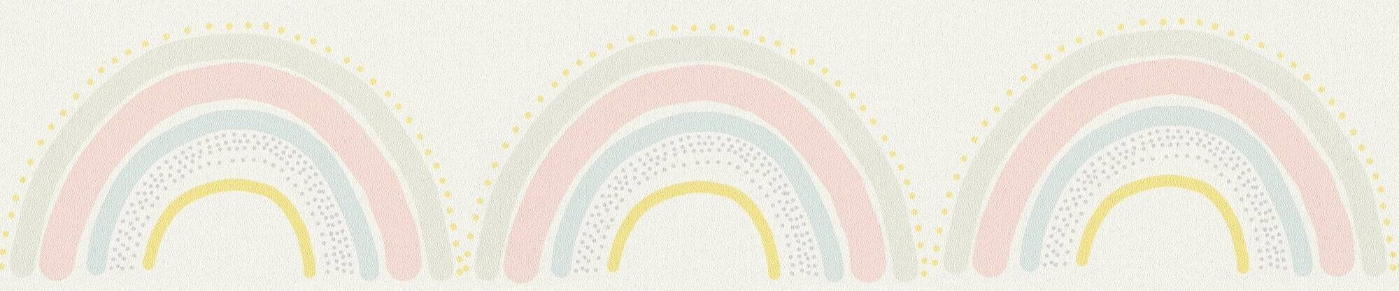 A.S.Creation Bordüre grau rosa B/H/D: ca. 13x500x6,8 cm