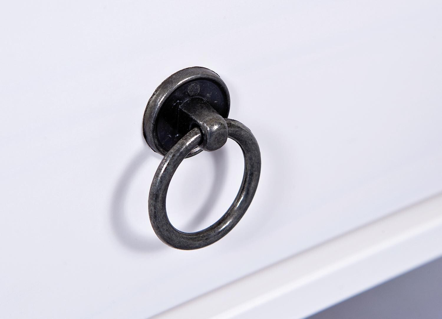 Inter Link Couchtisch Provence weiß Holz B/H/T: ca. 75x45x75 cm