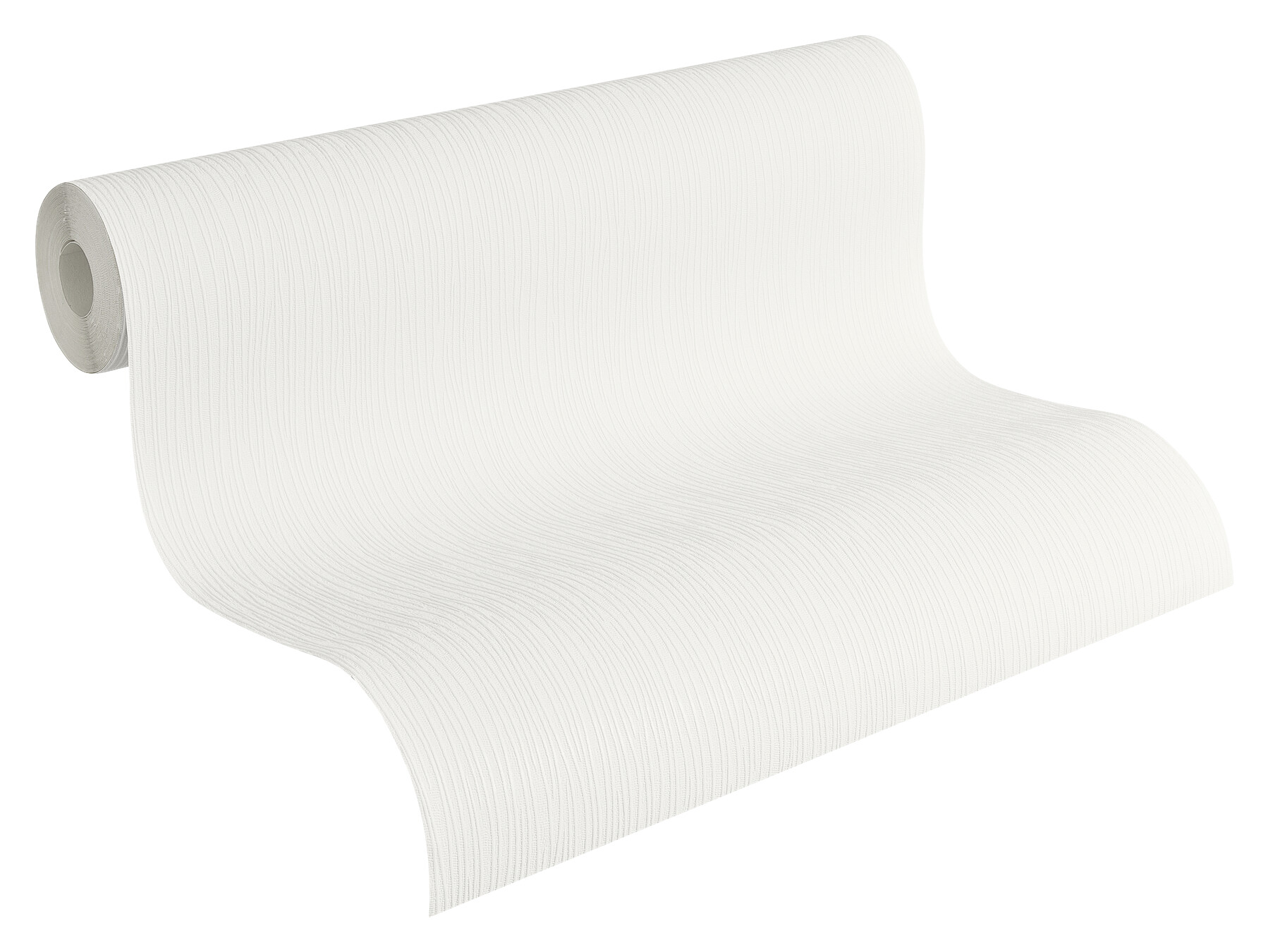 A.S.Creation Papiertapete weiß B/H/D: ca. 53x1005x11 cm