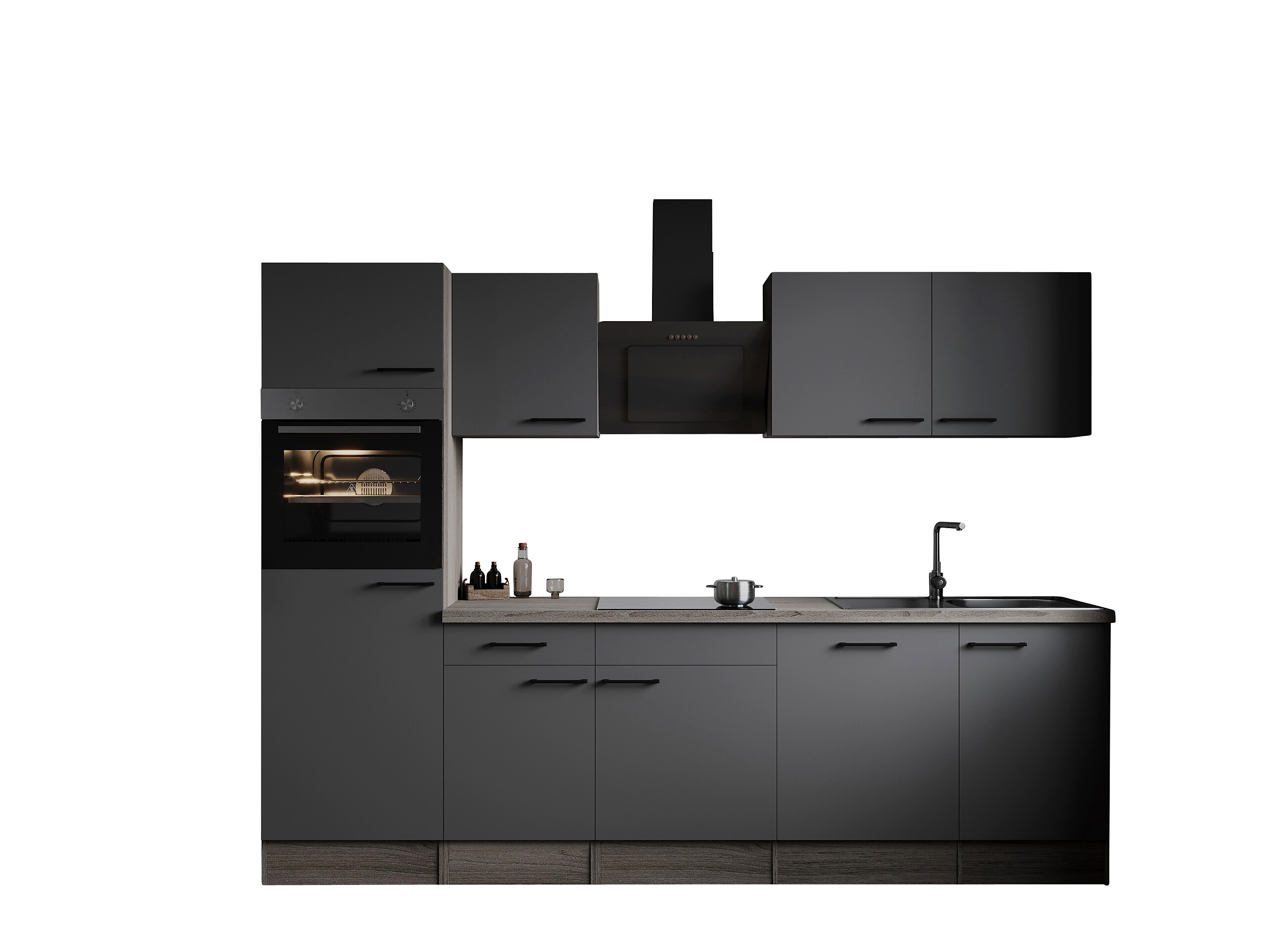 Küchenblock Oliver B/H/T: ca. 280x205x60 cm