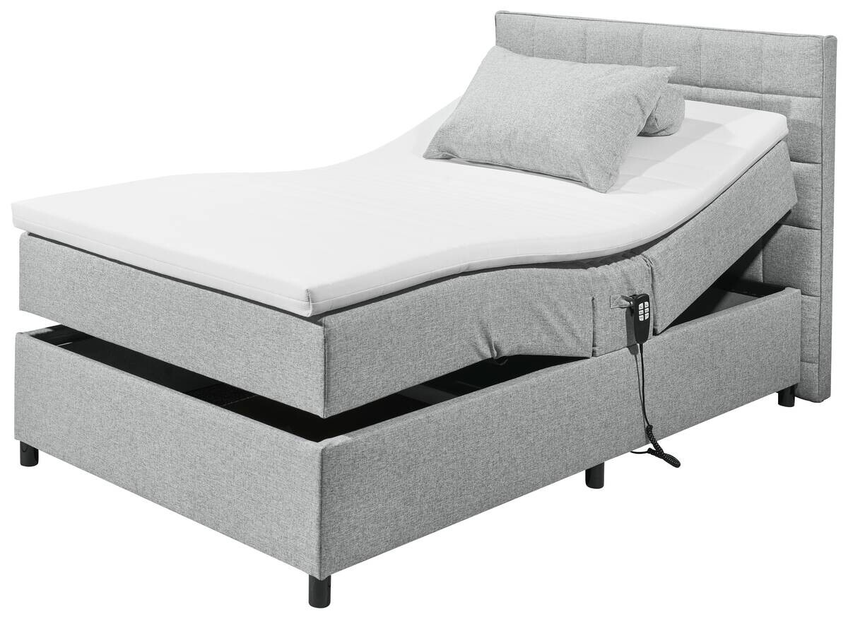 Boxbett Mariborsko silber Liegefläche B/L: ca. 120x200 cm