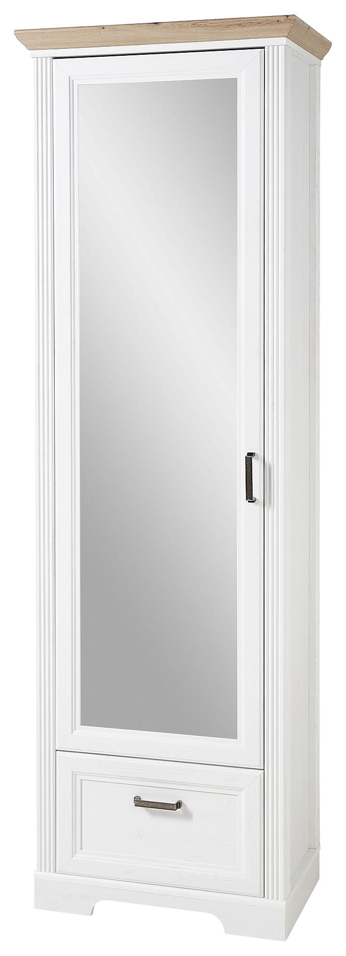 Garderobenschrank Jasmin Pinie Nachbildung Eiche Artisan Nachbildung B/H/T: ca. 65x204x41 cm Garderobenschrank Jasmin Pinie Nachbildung Eiche Artisan Nachbildung B/H/T: ca. 65x204x41 cm