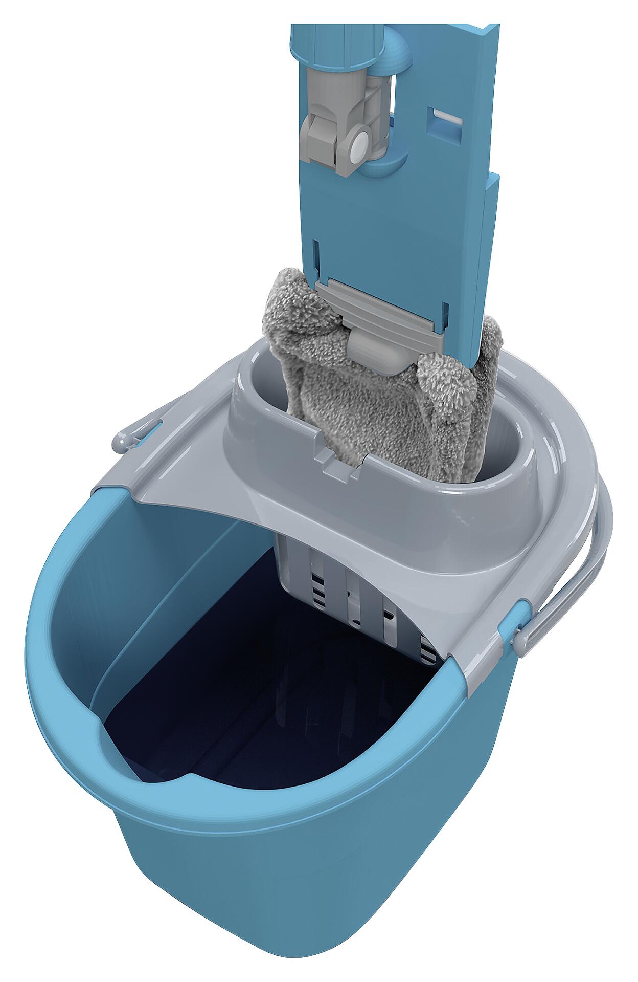 Bodenwischer blau B/H/L: ca. 40x25x30 cm