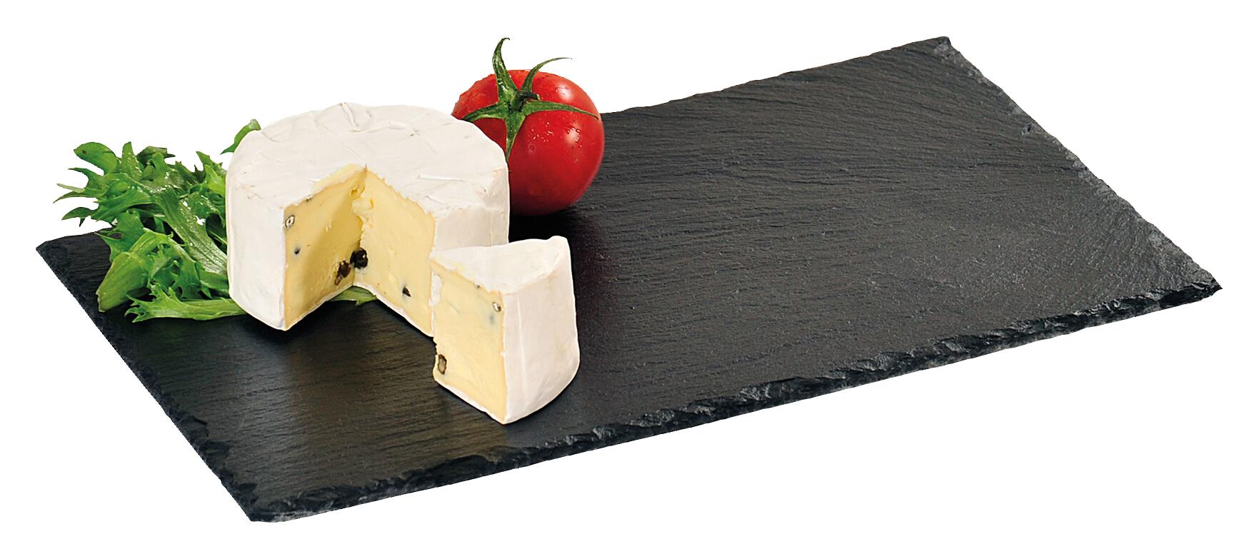 Kesper Servierplatte schiefer Stein B/H/L: ca. 20x3x30 cm