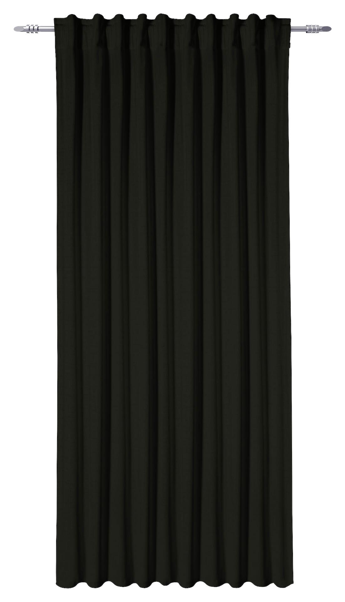 Verdunklungsvorhang New Darkness schwarz B/L: ca. 270x245 cm