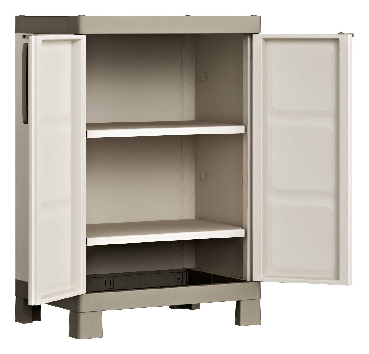 Keter Kunststoffschrank Excellence beige Kunststoff B/H/T: ca. 65x97x45 cm Keter Kunststoffschrank Excellence beige Kunststoff B/H/T: ca. 65x97x45 cm