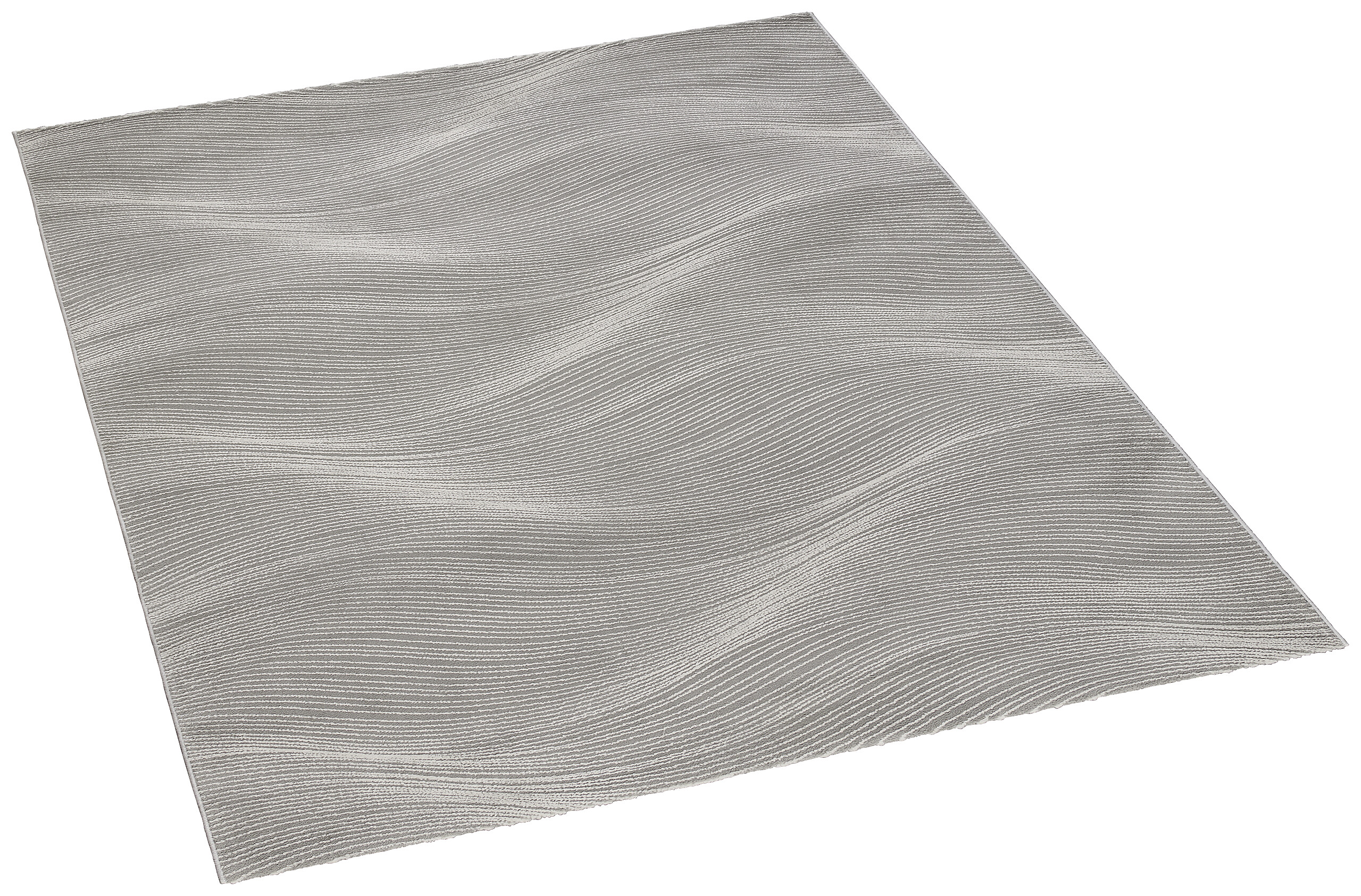 Webteppich Leonie grau B/L: ca. 160x230 cm