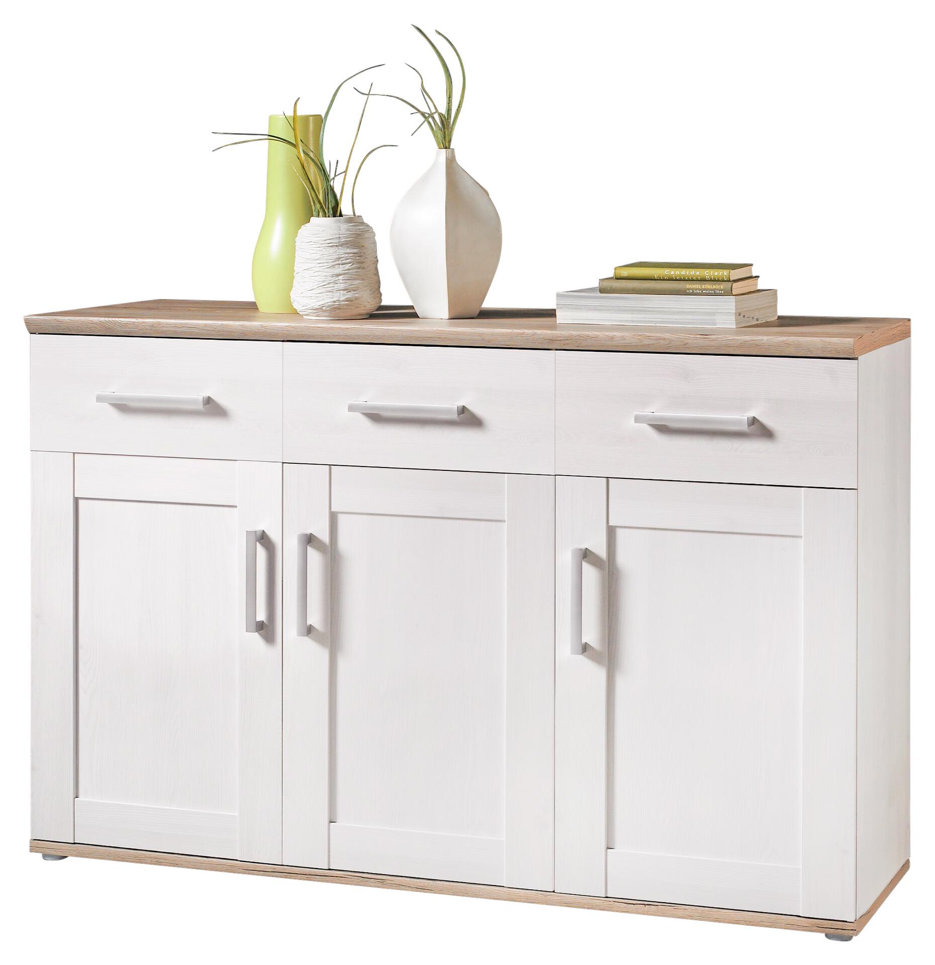 Sideboard Romance Sibiu Lärche Nachbildung San-Remo Nachbildung B/H/T: ca. 140x88x45 cm