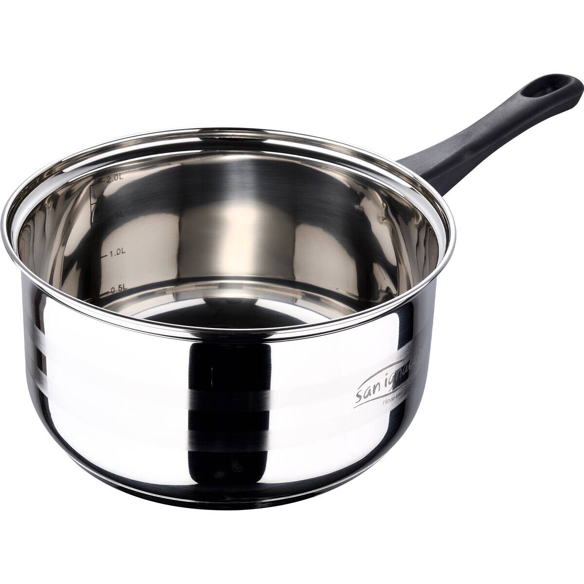 SAN IGNACIO Topfset TOLEDO silber Edelstahl 8 tlg.