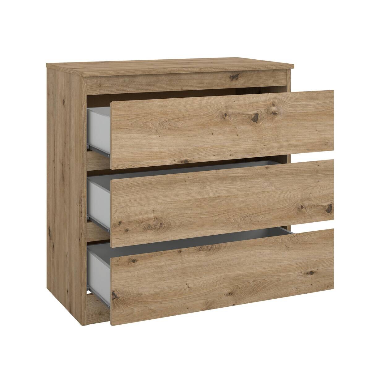 Kommode Mara Eiche Nachbildung B/H/T: ca. 77x80,5x42 cm