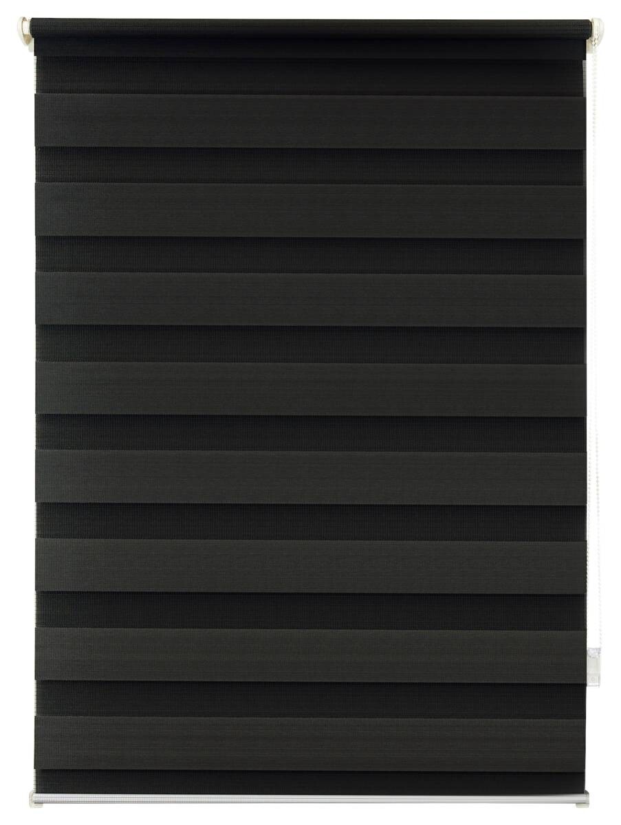 Doppelrollo Just anthrazit B/L: ca. 140x160 cm