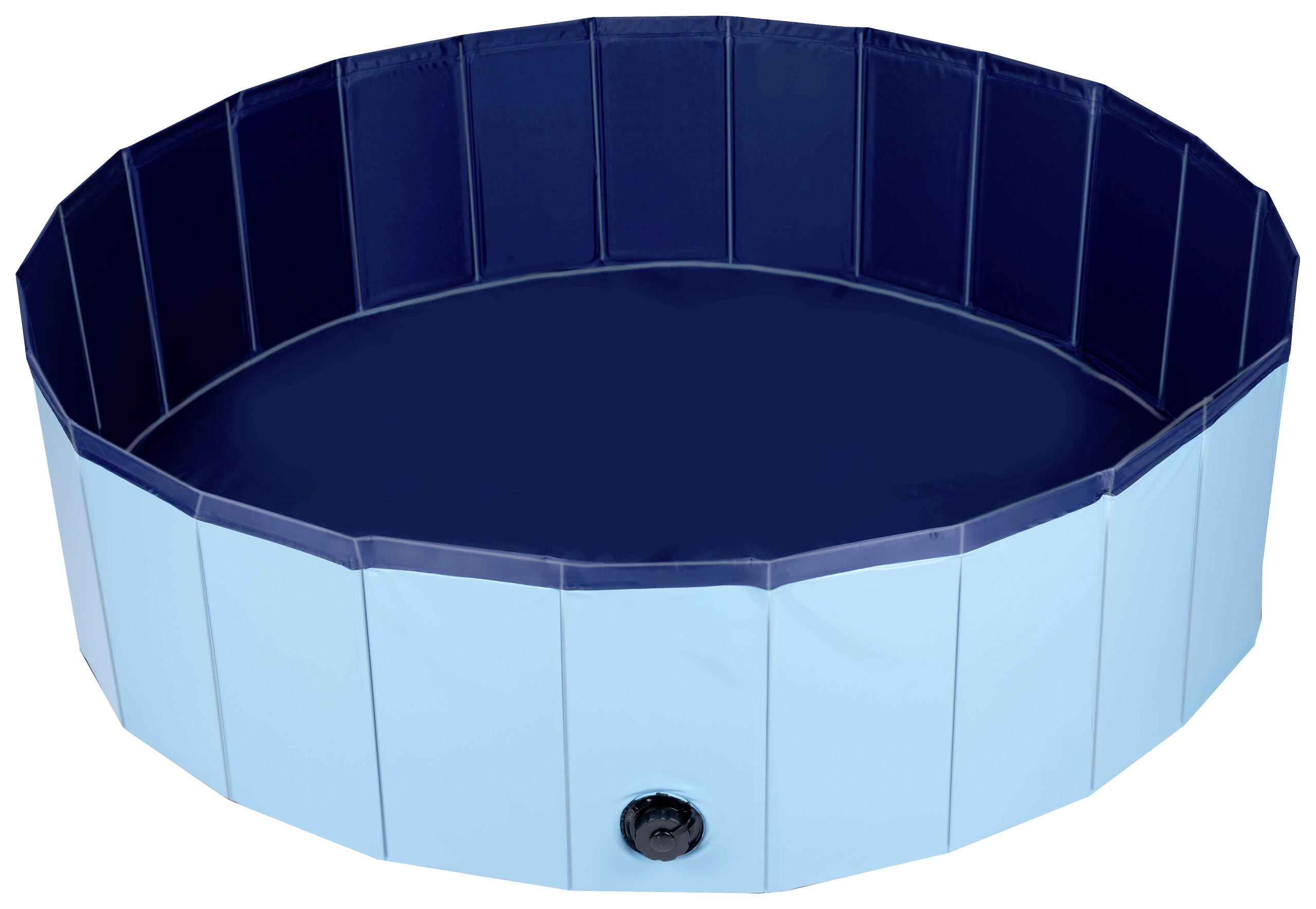 Pet Comfort Hundepool blau PVC B/H/L: ca. 120x30x120 cm