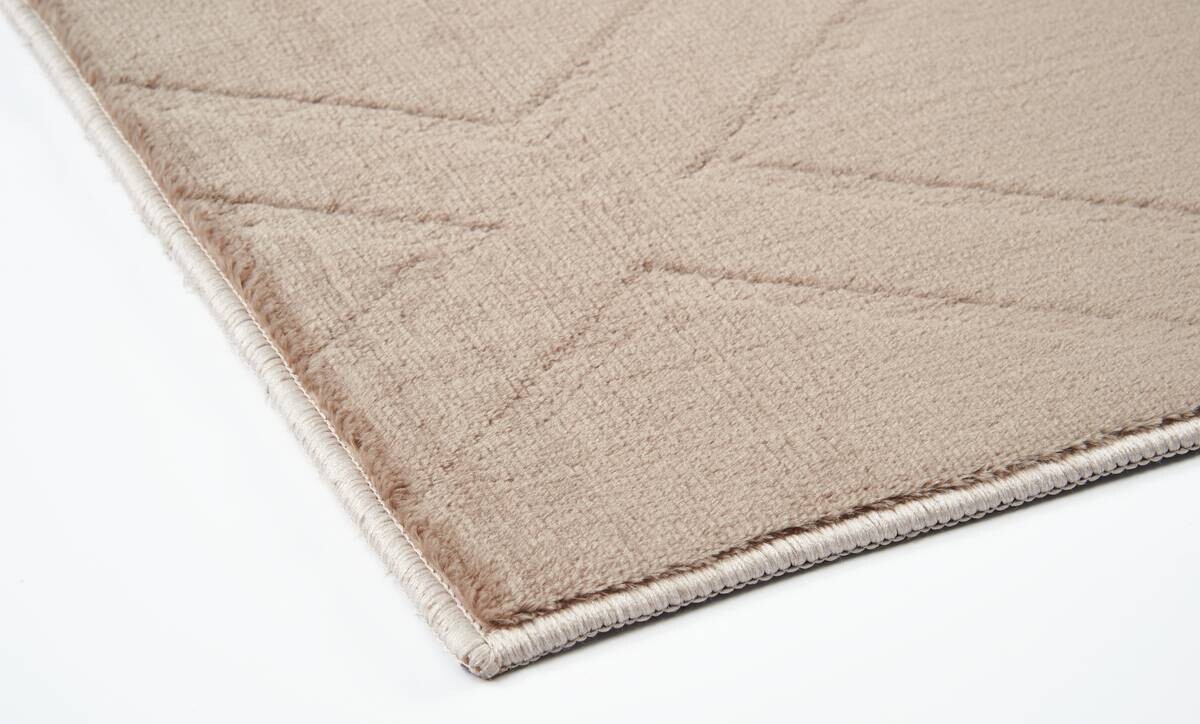 Teppich Monaco Mocca B/L: ca. 120x160 cm