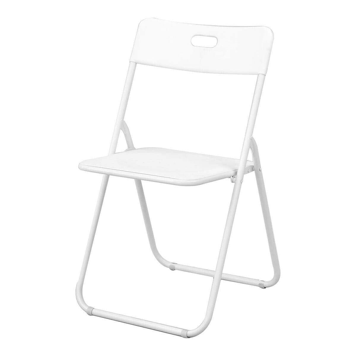 Klappstuhl Viva weiß Kunststoff B/H/T: ca. 48,5x80x46 cm