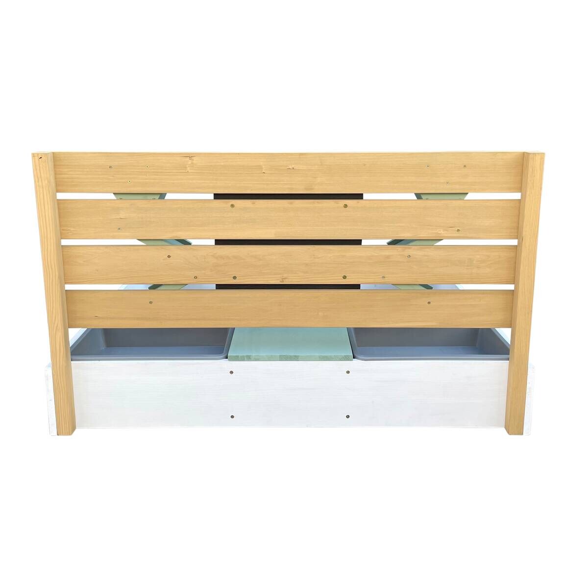 AXI Sandkasten Cato weiß B/H/L: ca. 105x59x100 cm