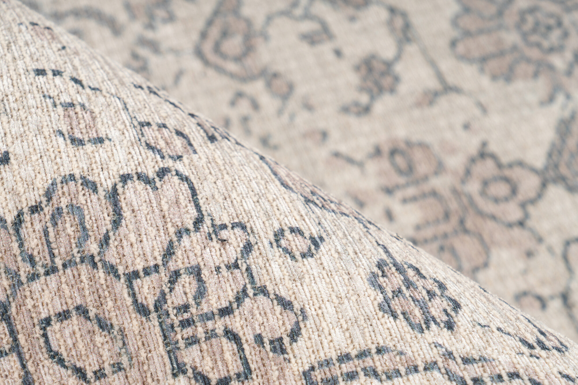 Kayoom Flachflorteppich Perry 125 creme B/L: ca. 160x230 cm