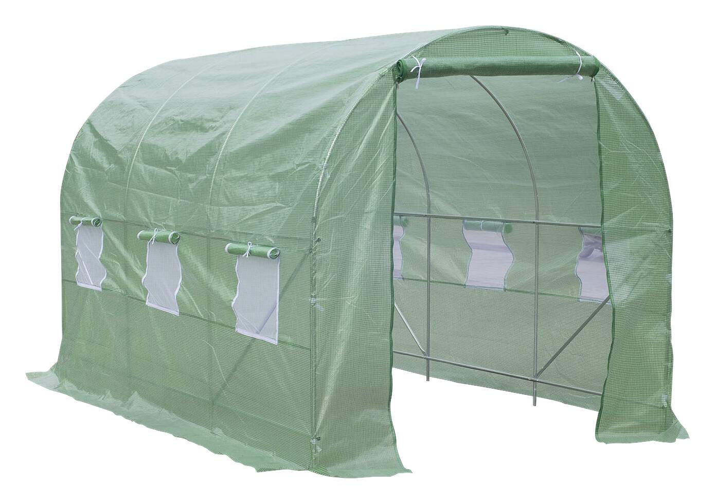 Outsunny Foliengewächshaus B/H/L: ca. 200x200x350 cm