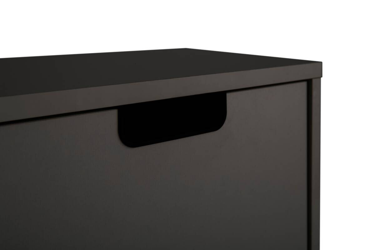 Unterschrank Ryker schwarz matt B/H/T: ca. 59,8x85,2x19,55 cm