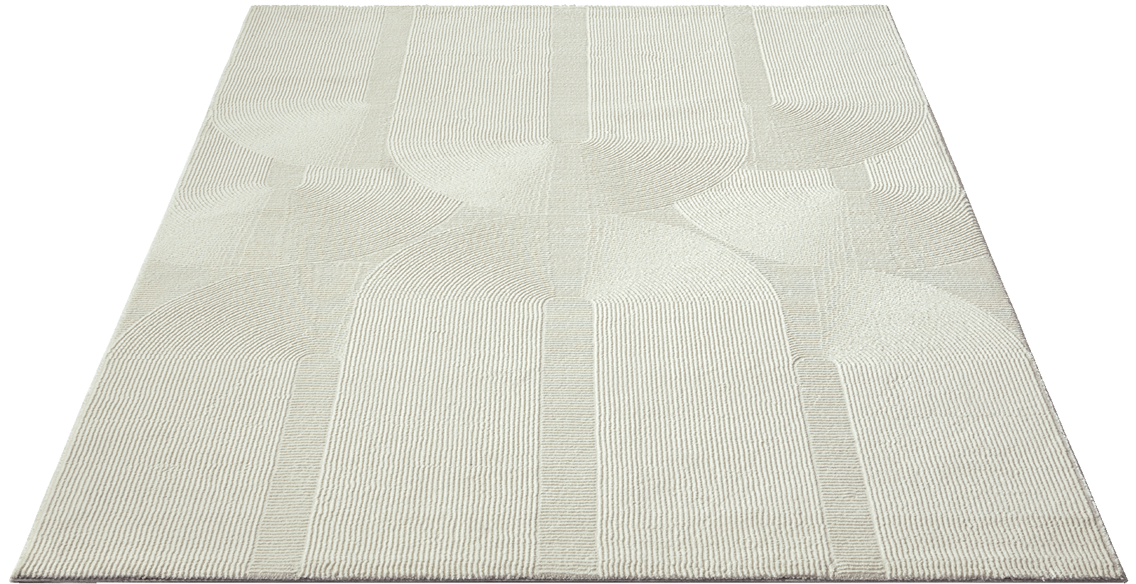 Webteppich Sign creme B/L: ca. 200x290 cm