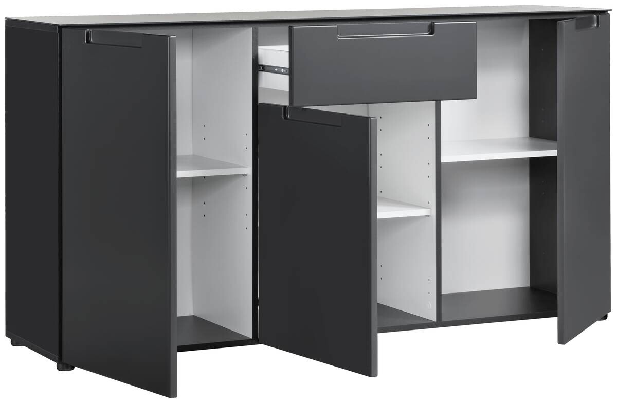 Kommode Mailand anthrazit B/H/T: ca. 146x79x40 cm