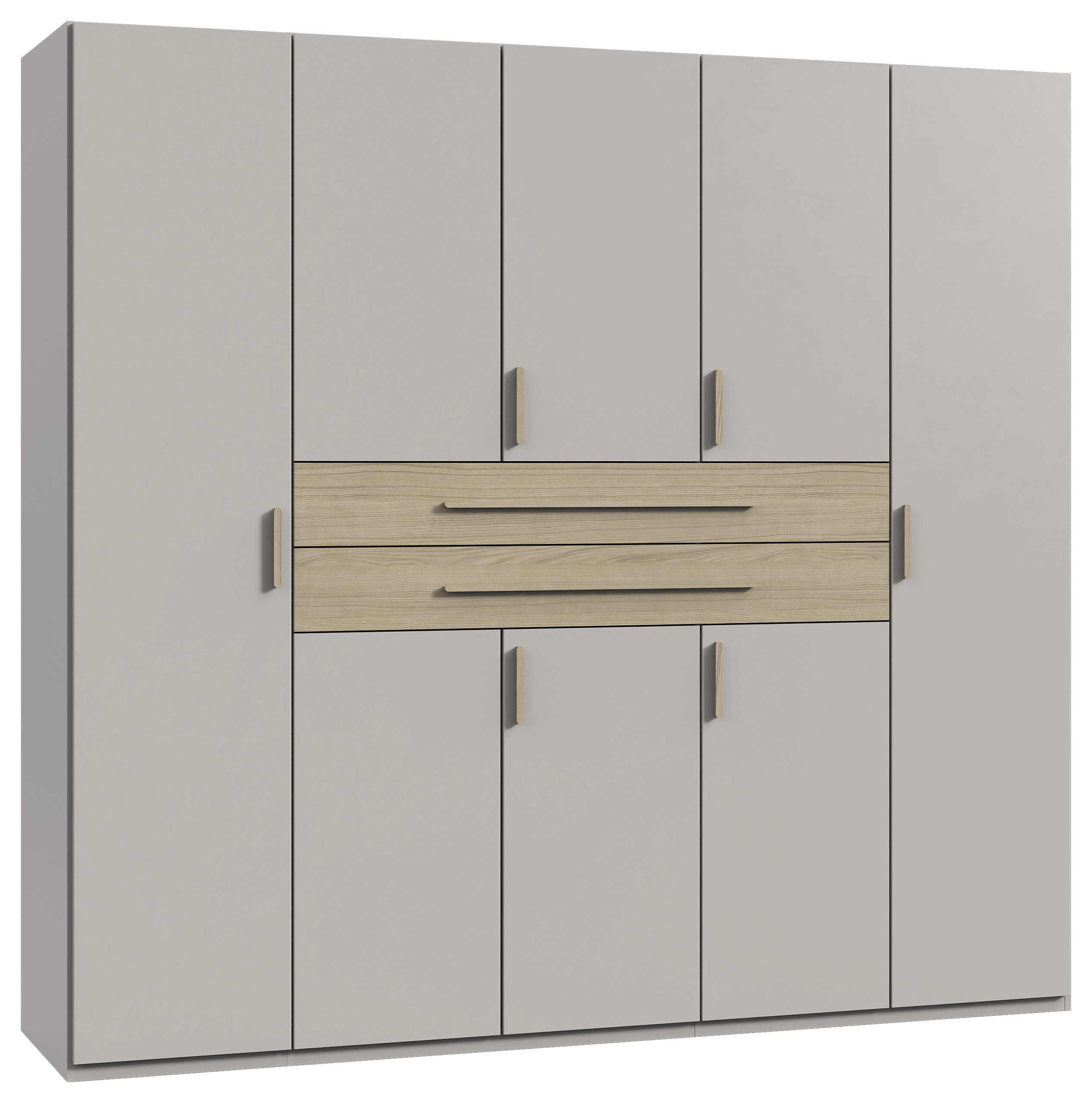 Kleiderschrank Digit Kaschmir B/H/T: ca. 225x208x65 cm