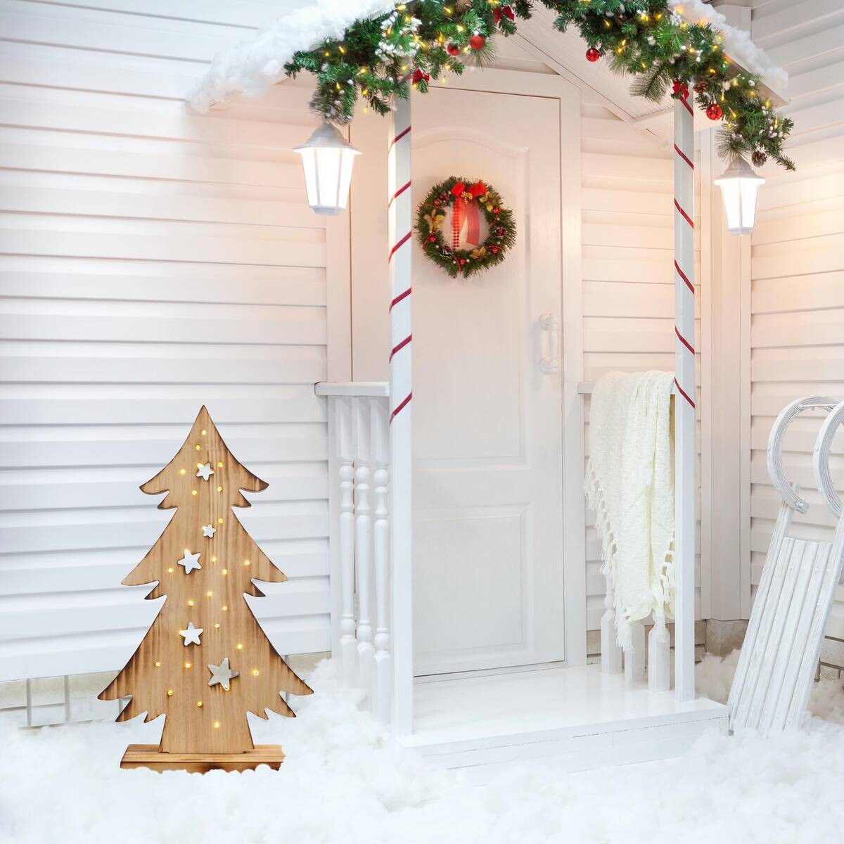 Näve Leuchten LED-Dekoleuchte Tannenbaum