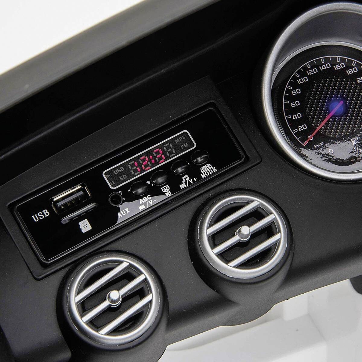 HOMCOM Kinder-Elektroauto weiß B/H/L: ca. 70x55x115 cm